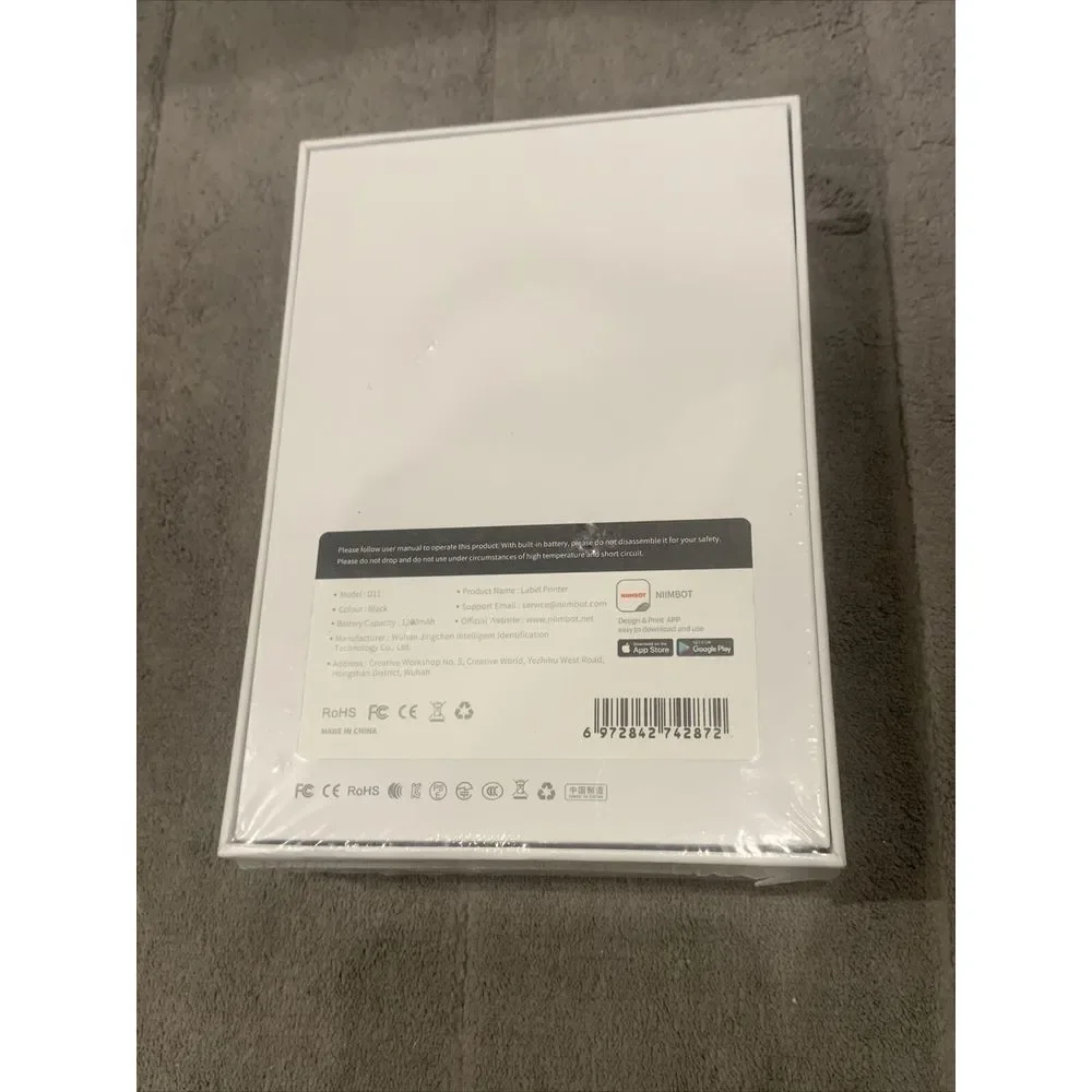 Niimbot D11 Label Maker Portable Bluetooth Mini Handheld Wireless‎ Printer